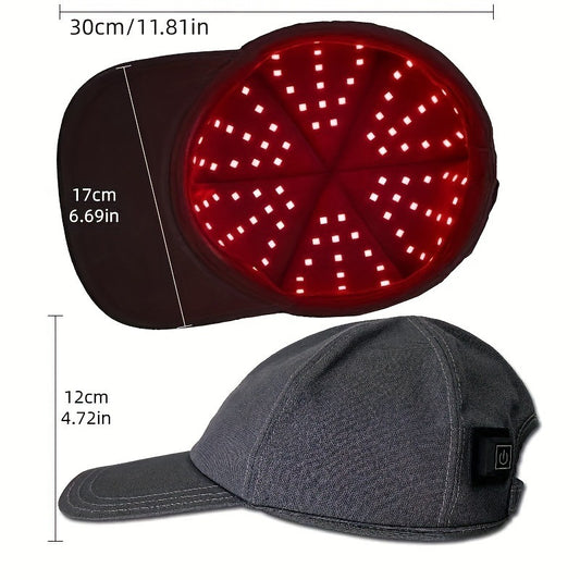 Red light therapy hair care cap